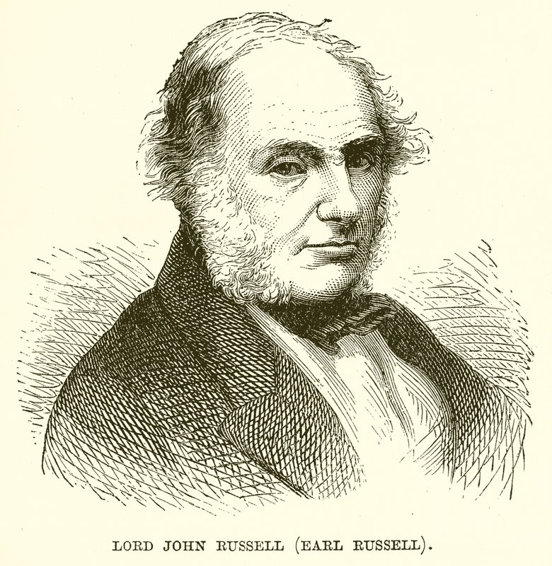 Lord John Russell (Earl Russell) af English School