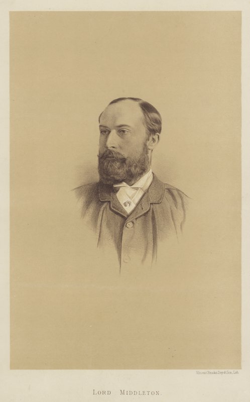 Lord Middleton (litho) af English School