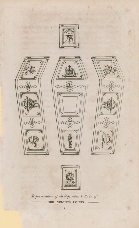 Lord Nelsons kiste af English School