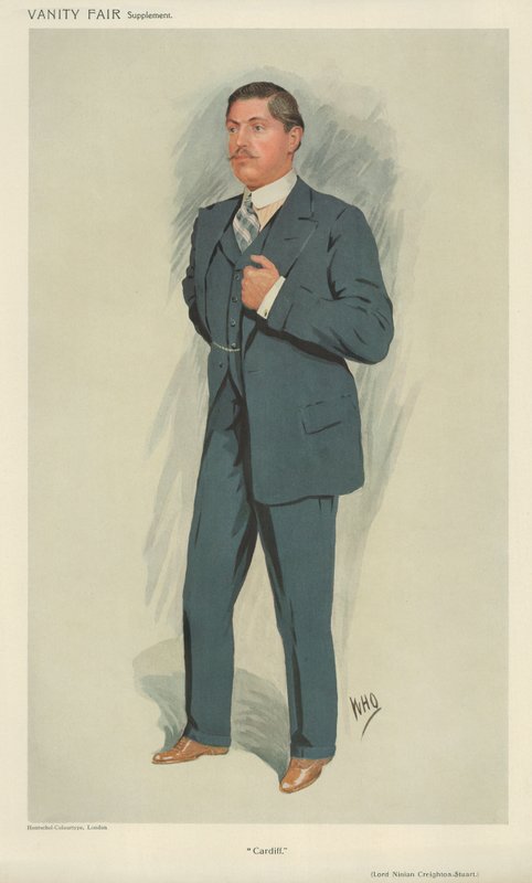 Lord Ninian Crichton-Stuart af English School