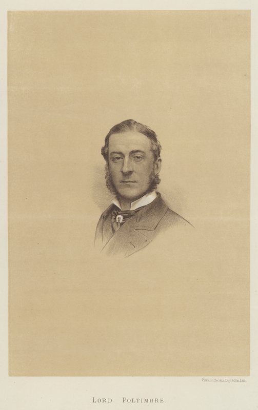 Lord Poltimore (litho) af English School