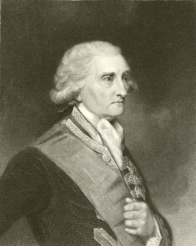 Lord Rodney af English School