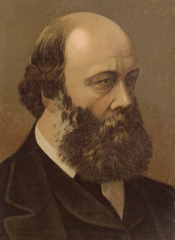 Lord Salisbury (chromolitho) af English School