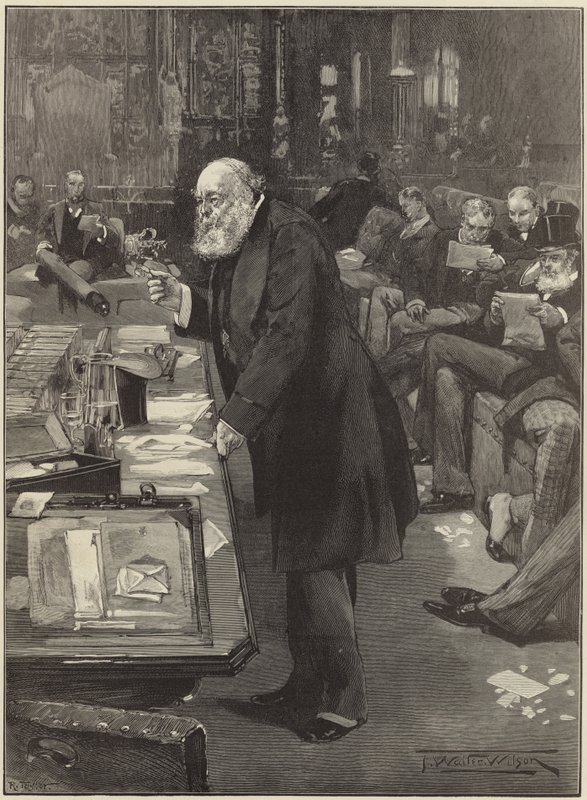 Lord Salisbury om lovforslaget til menighedsrådene i House of Lords af English School