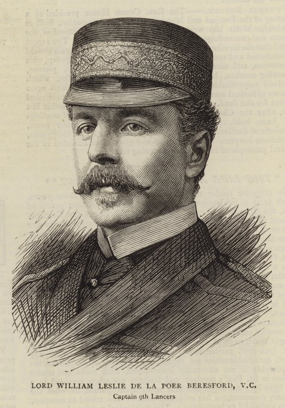 Lord William Leslie de la Poer Beresford, VC (gravering) af English School