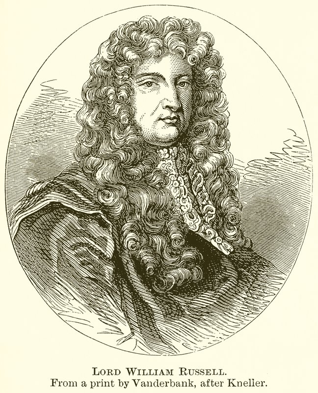 Lord William Russell af English School