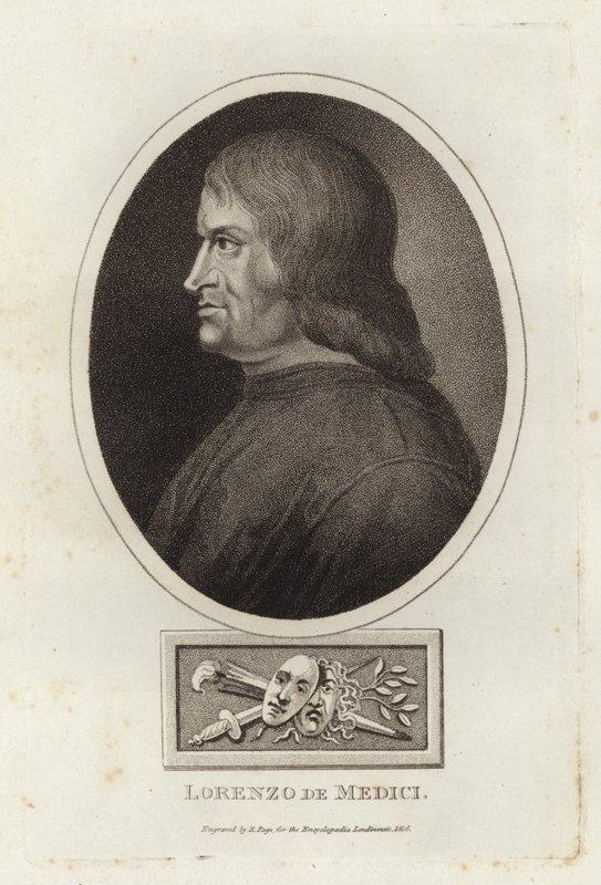 Lorenzo de Medici af English School