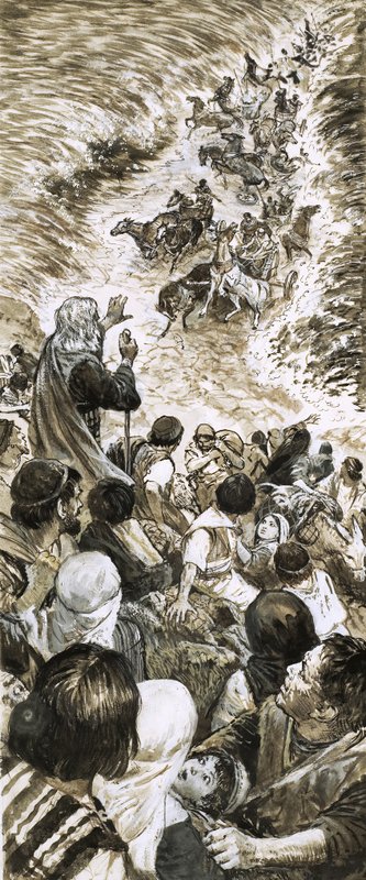 Lost in Legend: When Moses Divided the Waters af English School