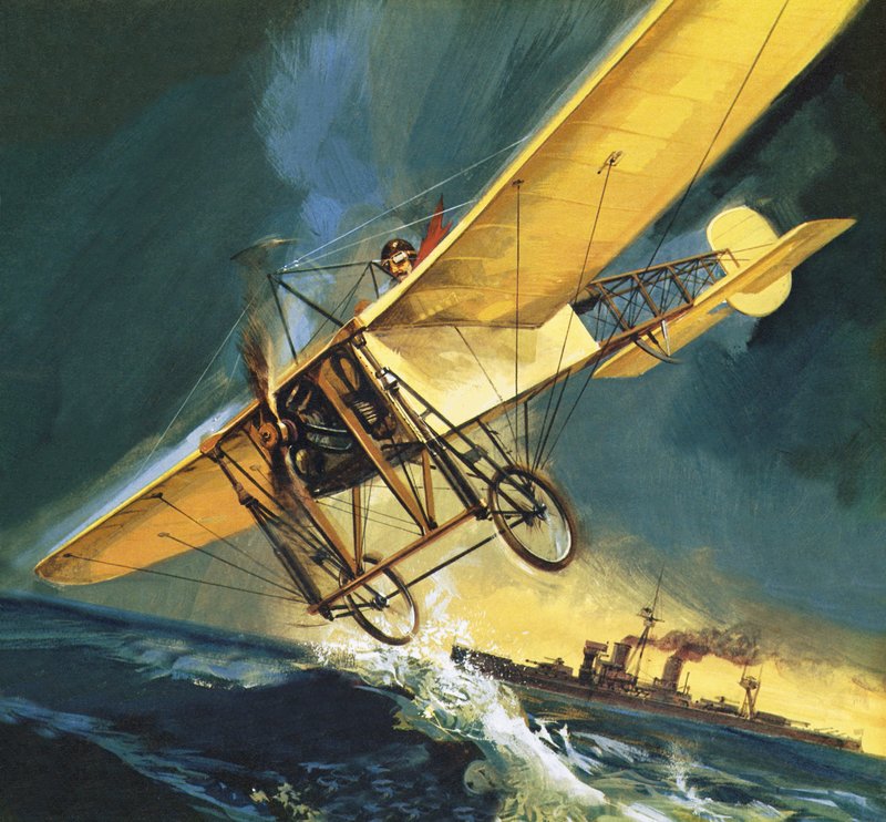 Louis Bleriot, luftfartspioner af English School