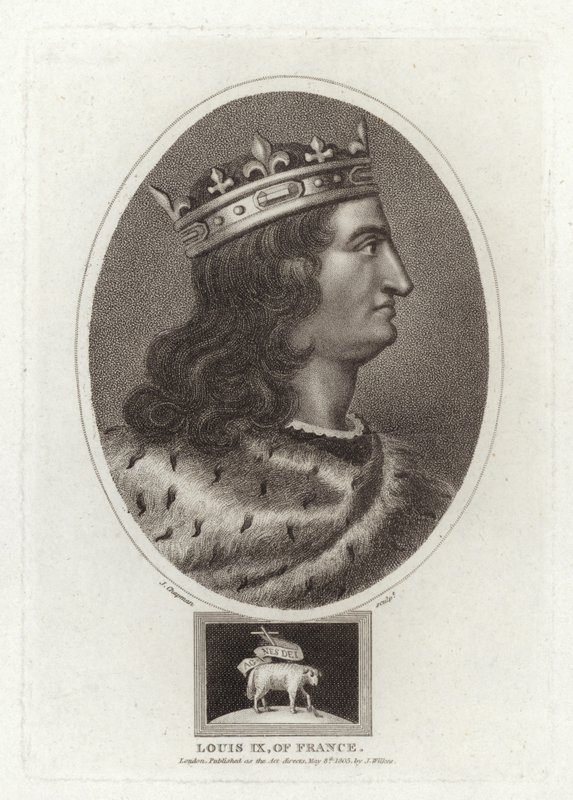 Ludvig IX af Frankrig af English School
