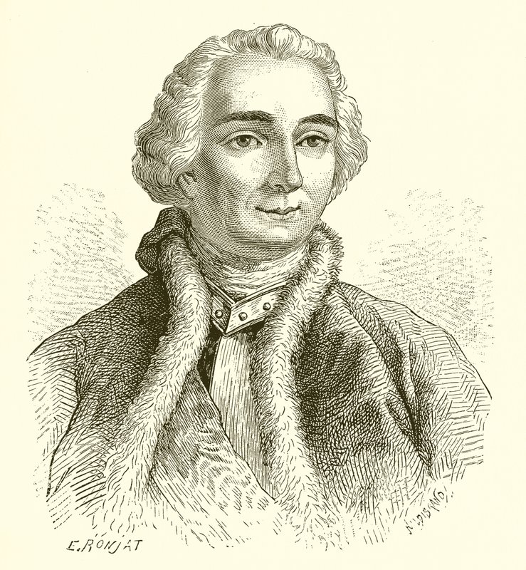 Louis Montcalm af English School