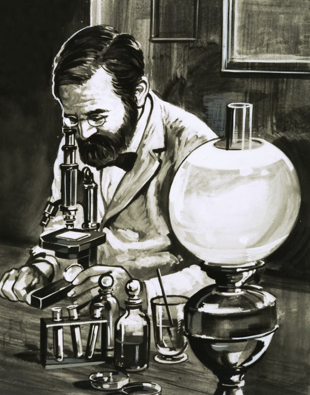 Louis Pasteur af English School