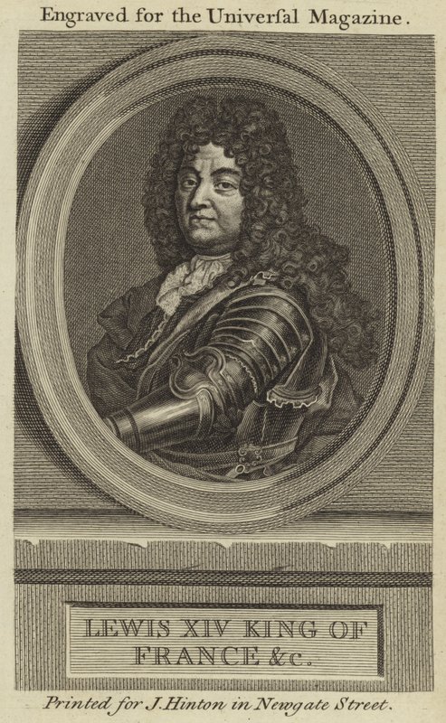 Ludvig XIV, konge af Frankrig af English School