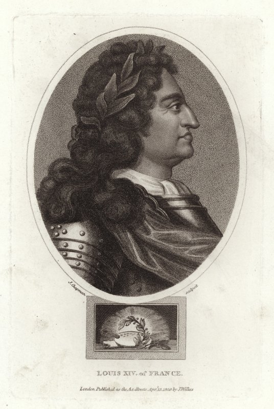 Ludvig XIV af Frankrig af English School