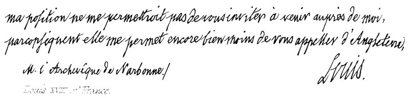 Ludvig XVIII af Frankrig af English School
