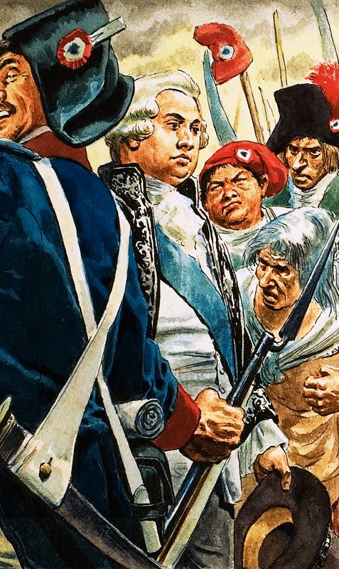 Louis XVI og den franske revolution af English School