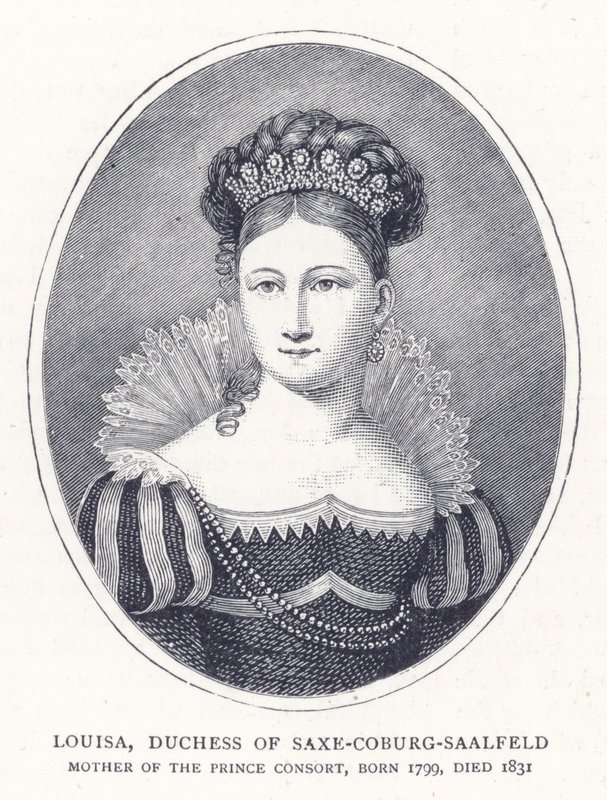 Louisa, hertuginde af Sachsen-Coburg-Saalfeld af English School