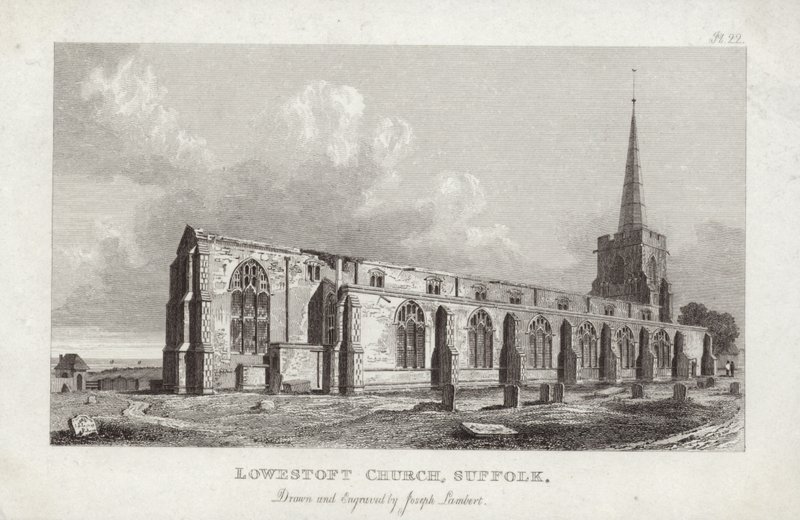 Lowestoft Church, Suffolk af English School