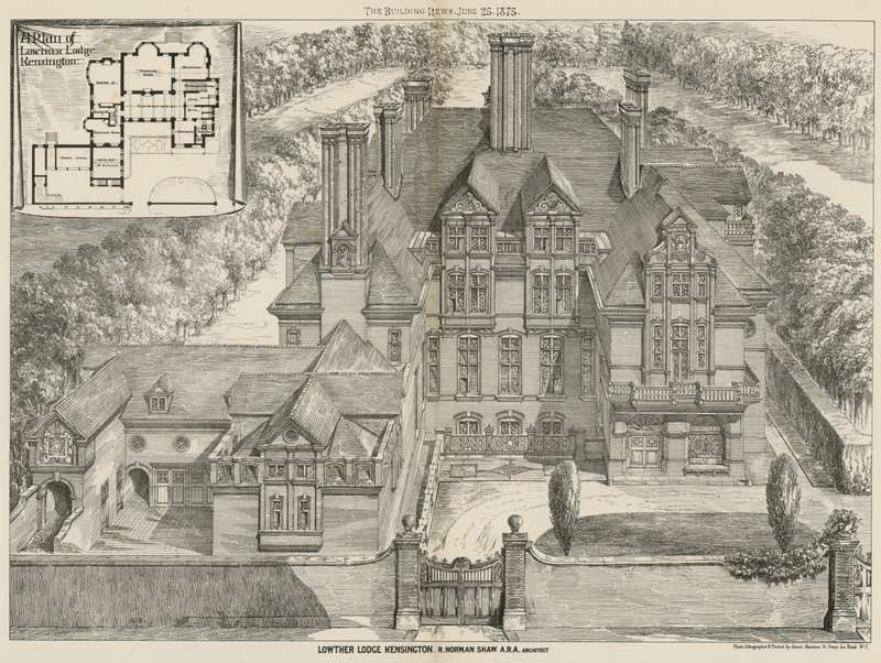 Lowther Lodge, Kensington, London af English School