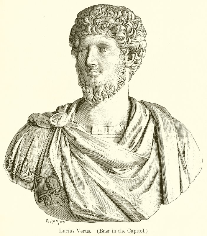 Lucius Verus. (Byste i hovedstaden) af English School