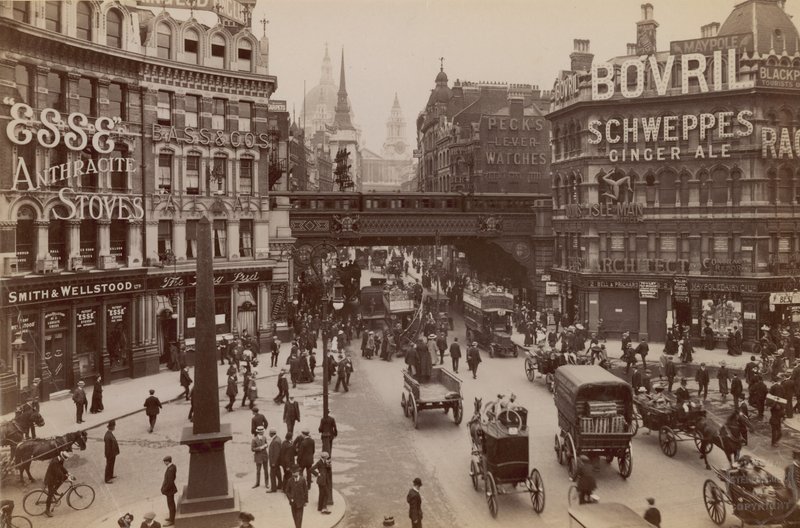 Ludgate Cirkus af English School