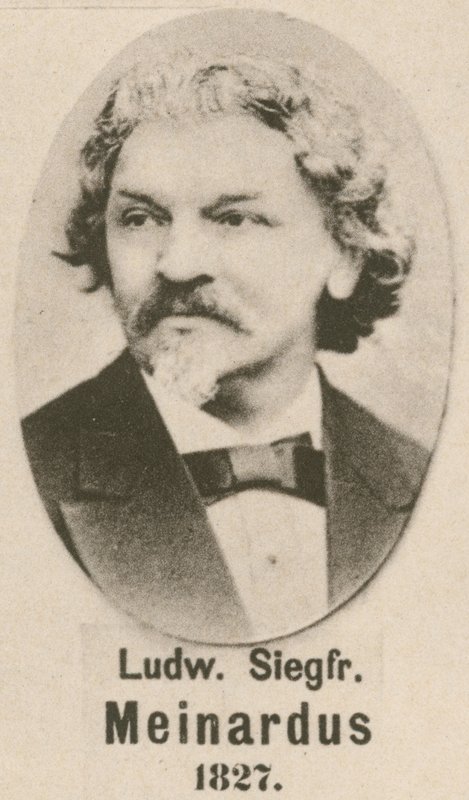 Ludwig Siegfried Meinardus (gravure) af English School