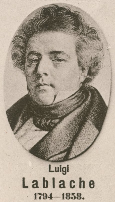 Luigi Lablache (gravering) af English School