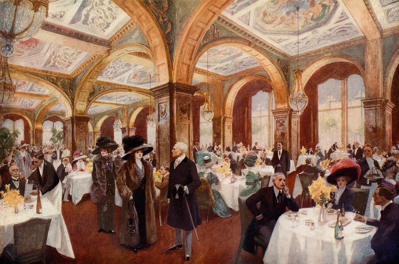 Frokost på Claridges af English School