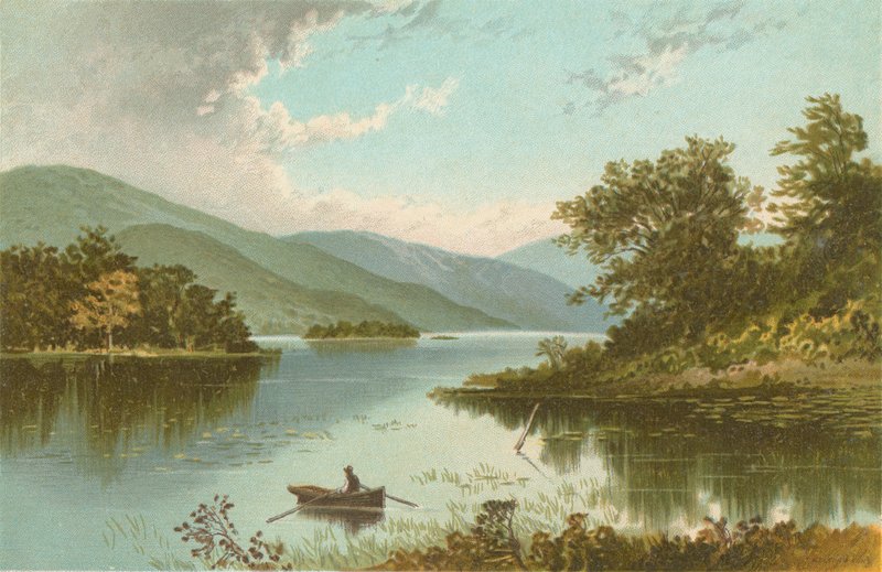 Luss Straits - Loch Lomond af English School