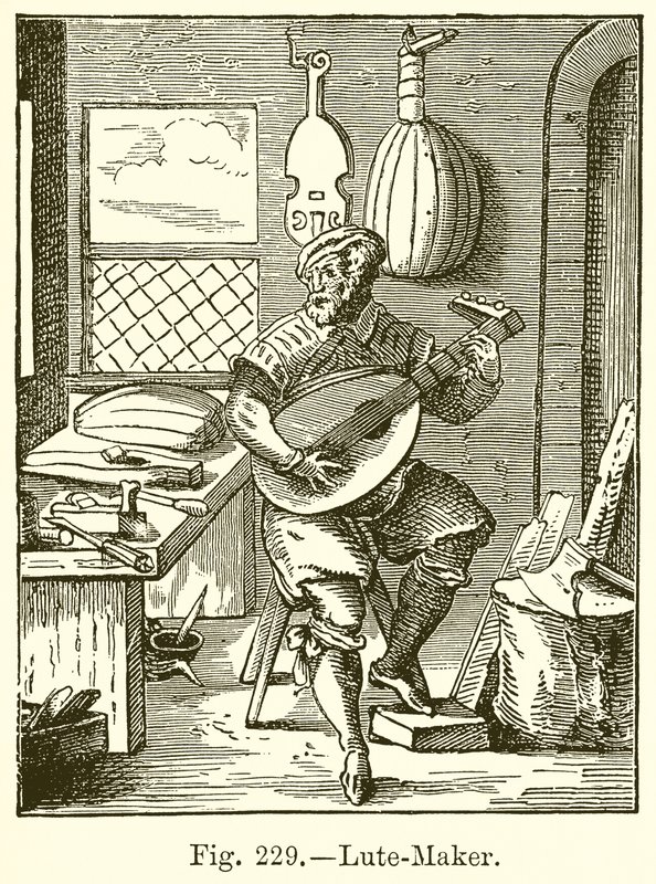 Lute-Mager af English School