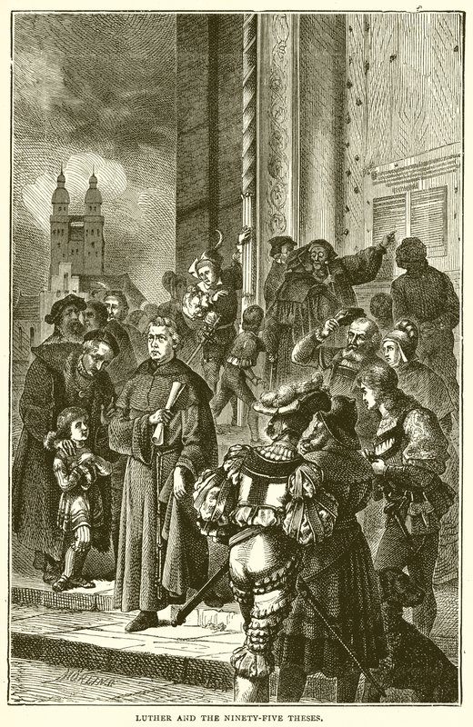 Luther og de 95 teser af English School