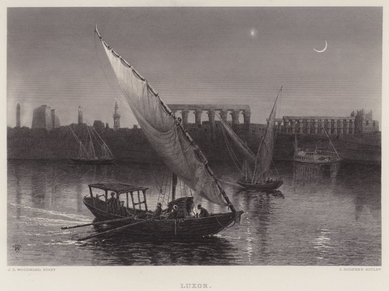 Luxor (gravering) af English School