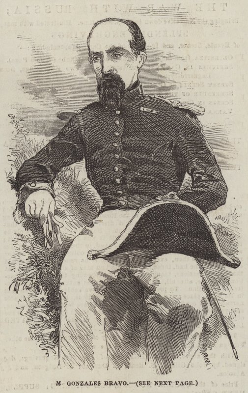 M Gonzales Bravo (gravering) af English School
