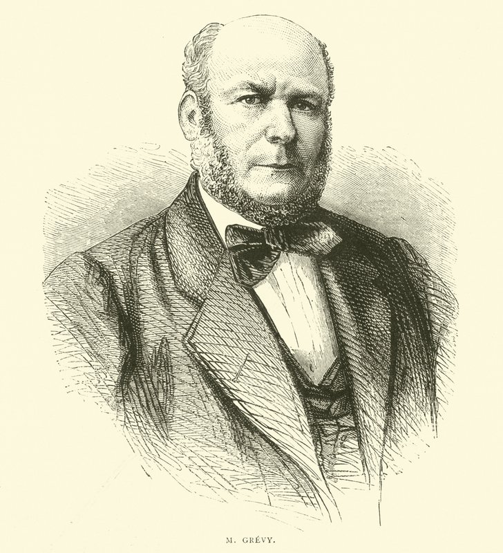 M Grevy, oktober 1870 af English School