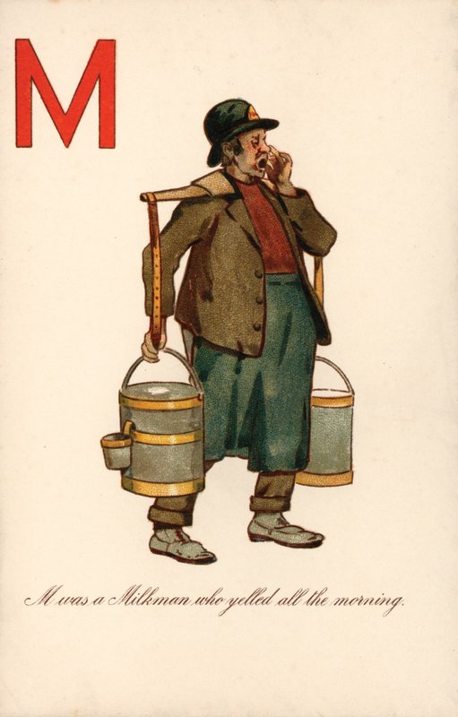 M, Mælkemand af English School