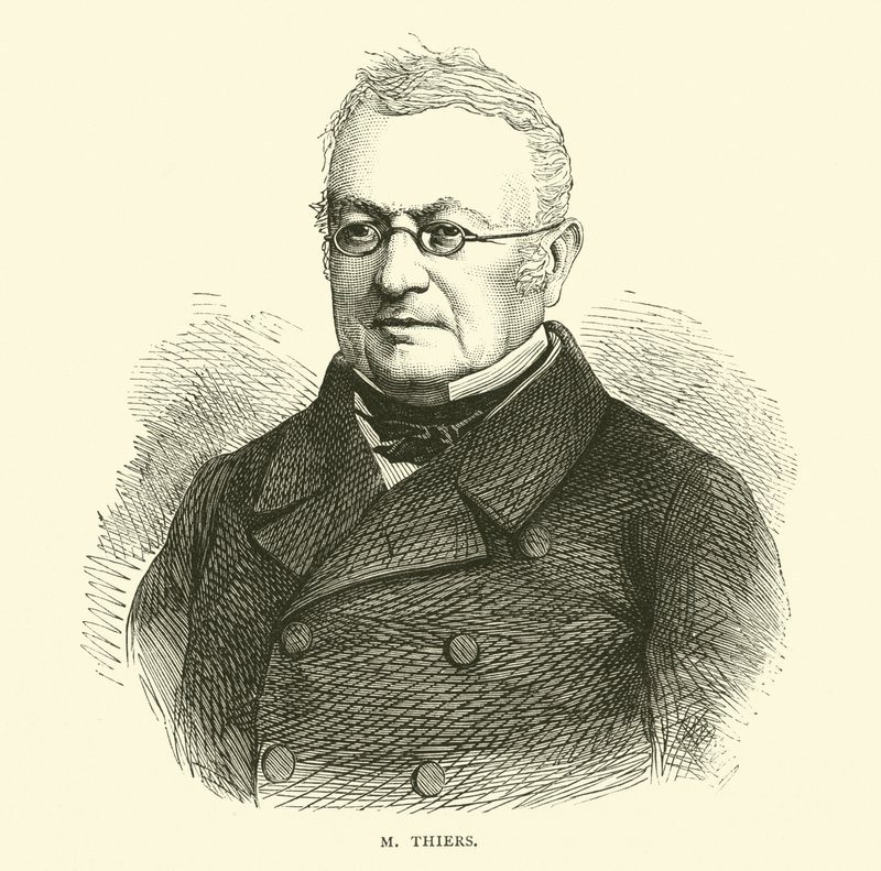 M Thiers, september 1870 af English School
