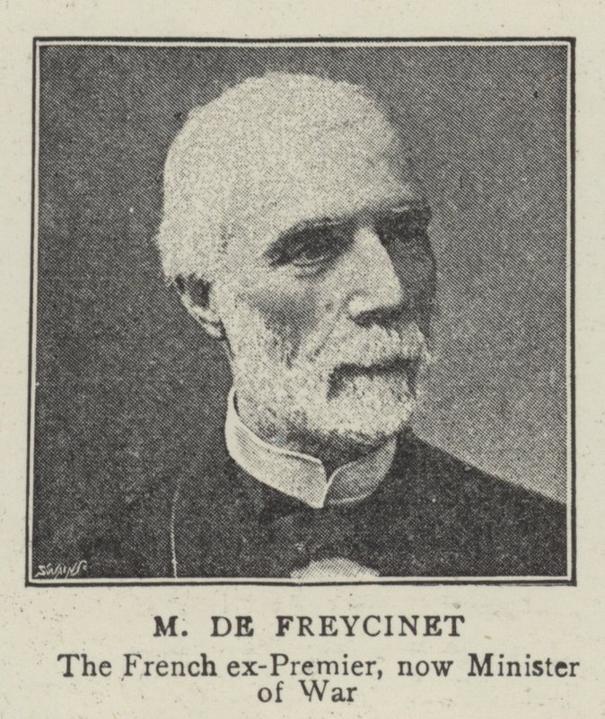 M de Freycinet (gravering) af English School
