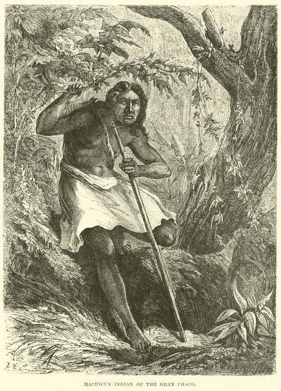 Machicuy indianer fra Gran Chaco af English School
