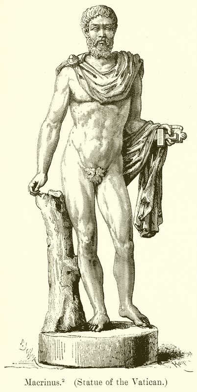 Macrinus. (Statue af Vatikanet) af English School