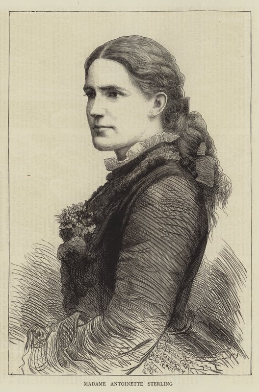 Madame Antoinette Sterling (gravering) af English School
