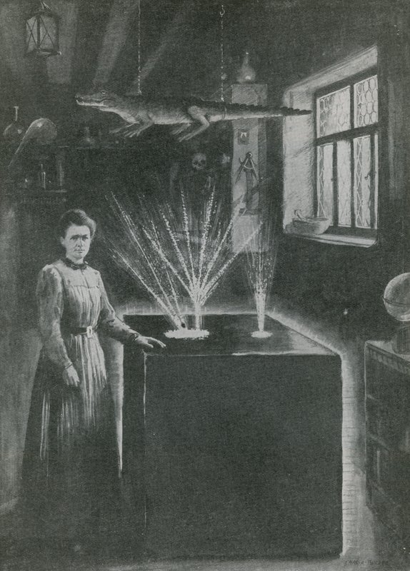 Madame Curie, den moderne alkymist af English School