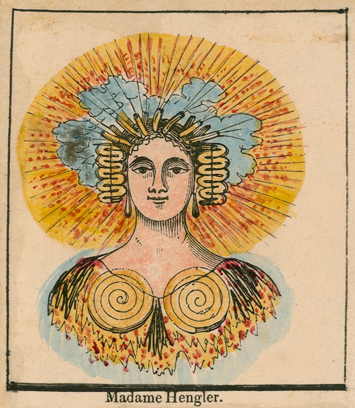 Madame Hengler, Vauxhall Gardens, London af English School