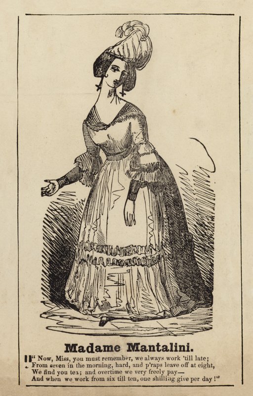 Madame Mantalini fra Nicholas Nickleby af English School