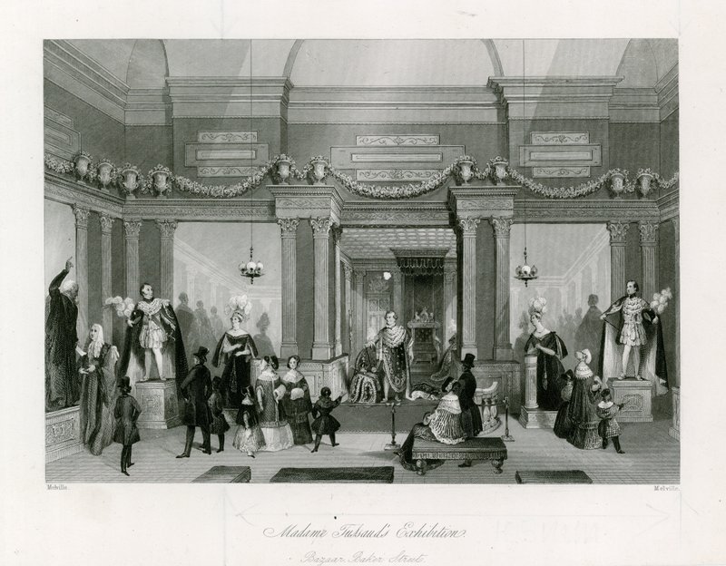 Madame Tussauds udstilling, Bazaar, Baker Street af English School