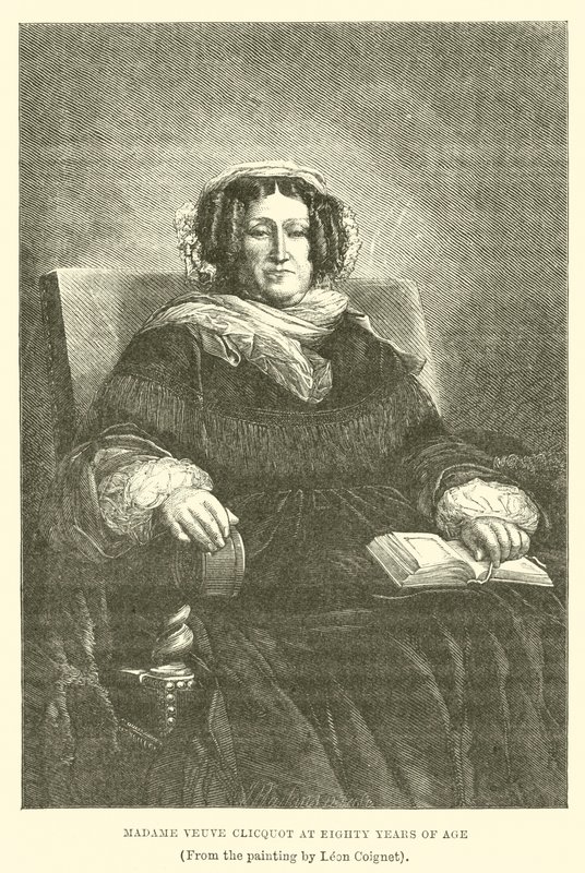 Madame Veuve Clicquot i 80-års alderen af English School