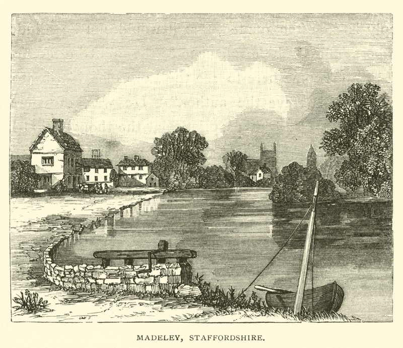Madeley, Staffordshire af English School