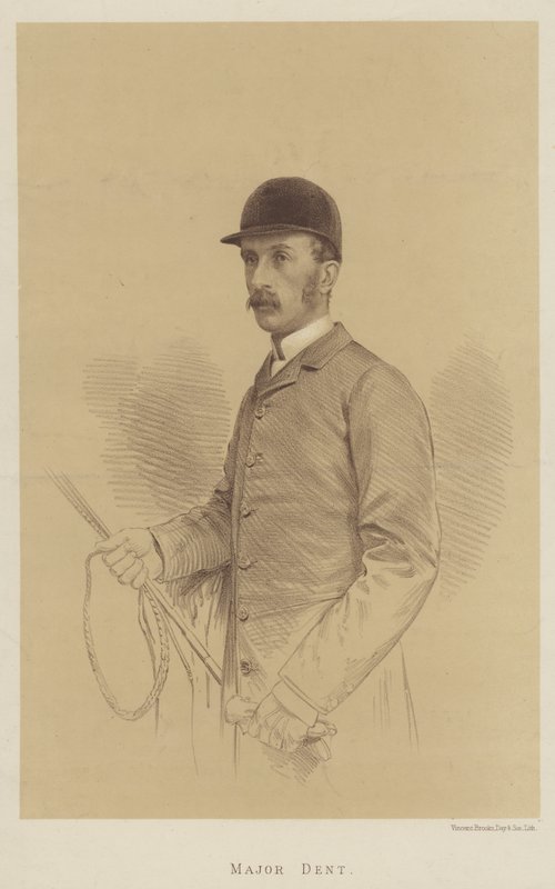 Major Dent (litho) af English School