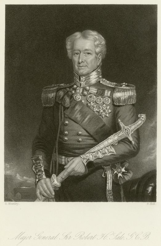 Generalmajor Sir Robert H Sale af English School