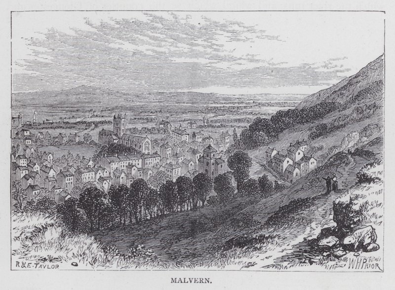 Malvern (gravering) af English School