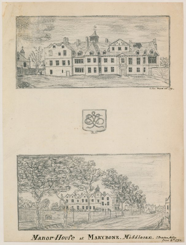 Manor House i Marylebone, London af English School